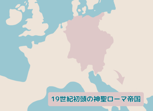 Holy Roman Empire in the early 19th century