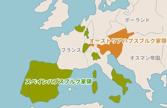 帝国の分離 地図