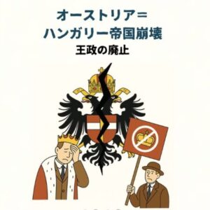 Collapse of the Austro-Hungarian Empire and the abolition of the monarchy (illustrated)