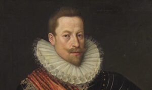 Lucas van Valckenborch - Emperor Matthias as Archduke, with baton 