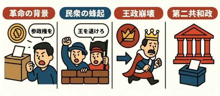 二月革命 (図解)