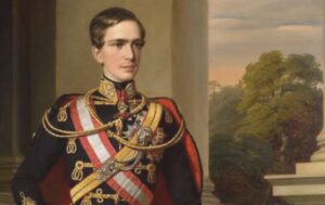 Franz Joseph I at the beginning of his reign (1853) 