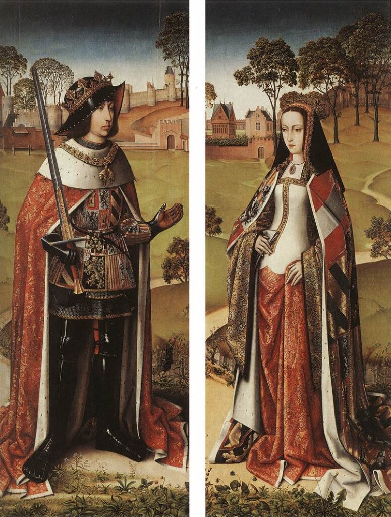 フィリップとフアナ女王（1505年）