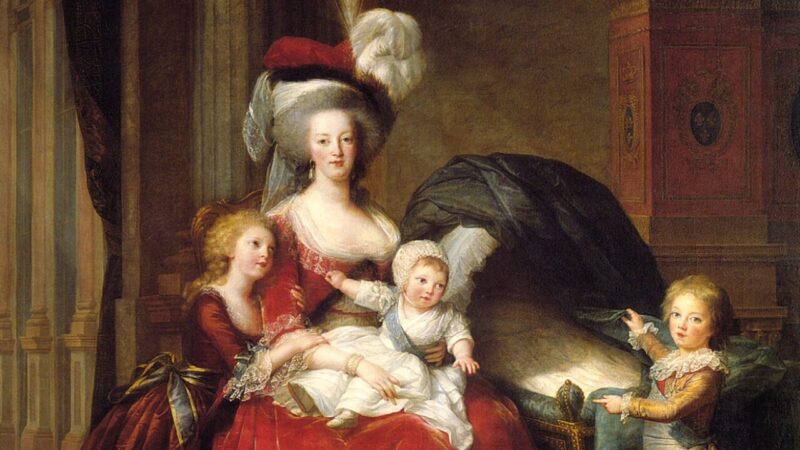 Marie Antoinette and children