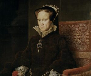 Portrait of Queen Mary I of England, by Antonis Mor, 1554. 